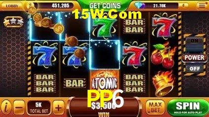 Jackpots e promoções na PP6